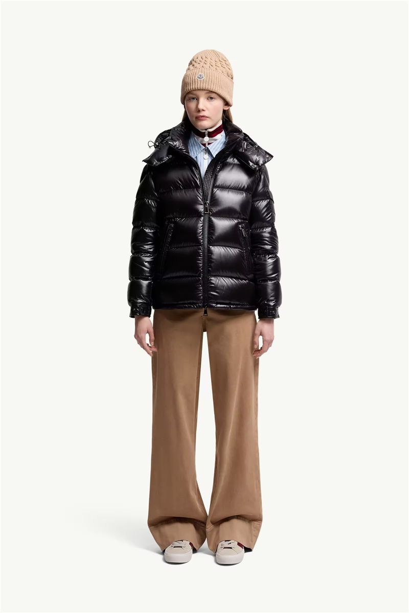 Maire hooded short down jacket-MONCLER-Verso