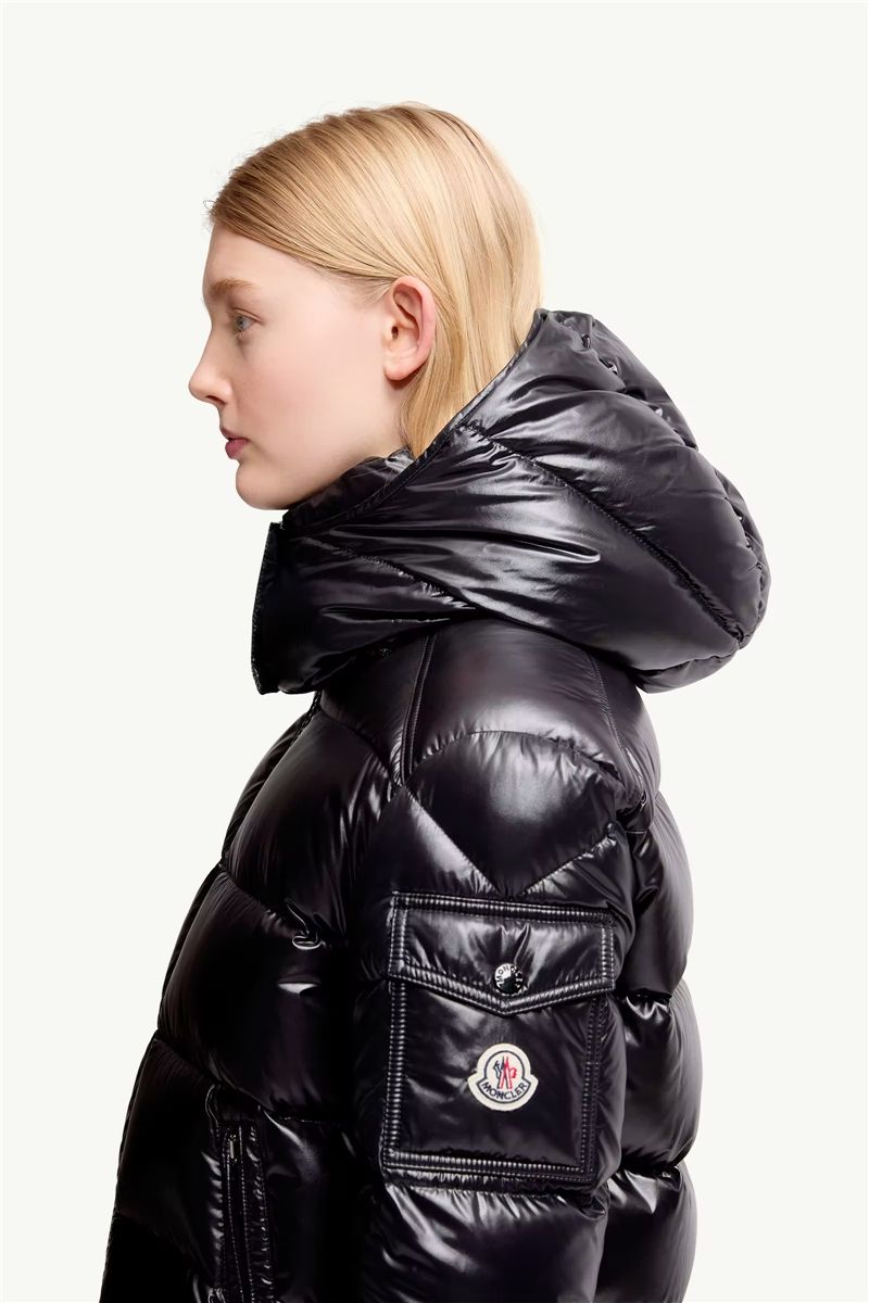 Maire hooded short down jacket-MONCLER-Verso
