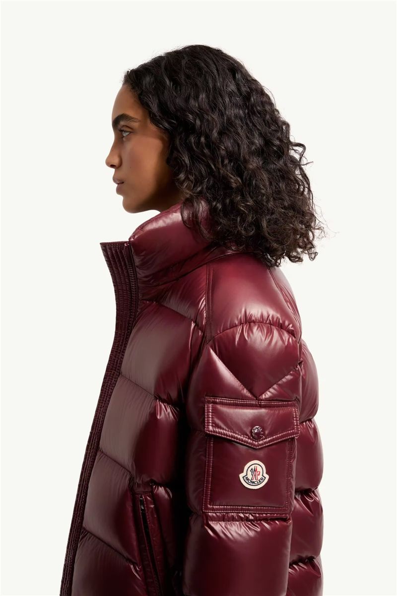 Maire hooded short down jacket-MONCLER-Verso