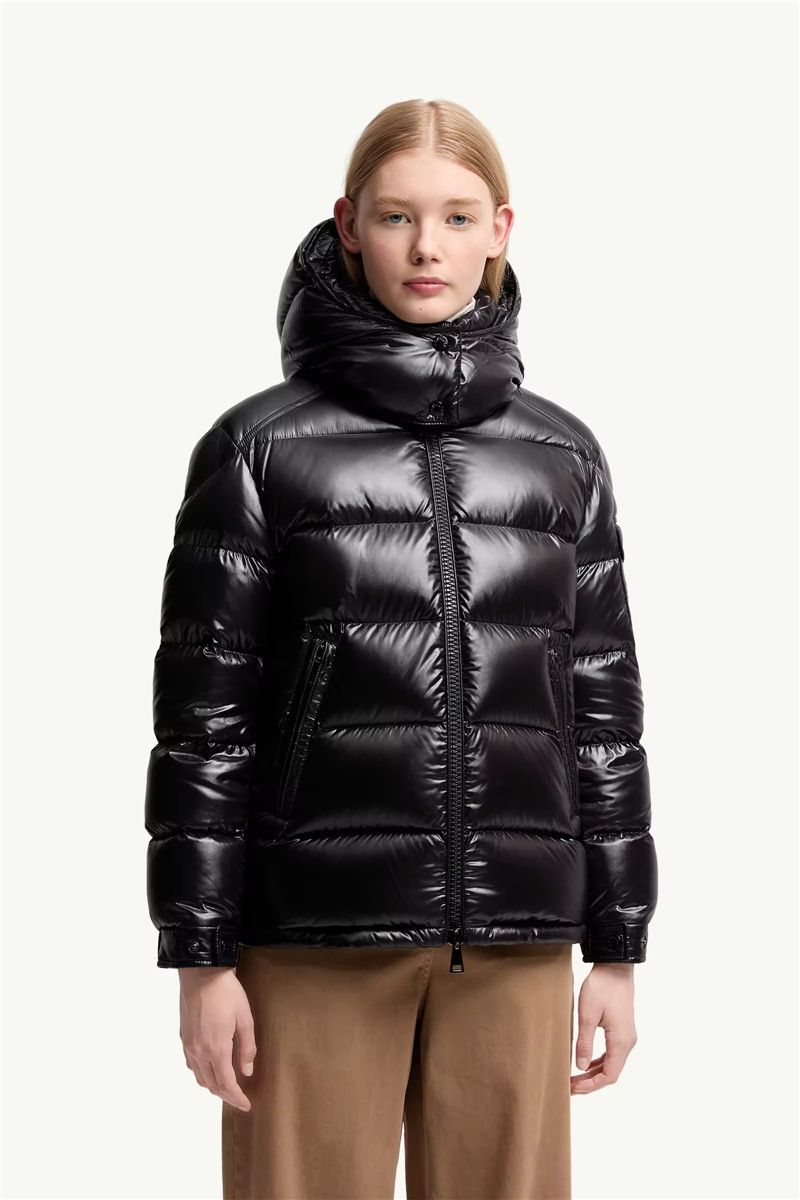 Maire hooded short down jacket-MONCLER-Verso