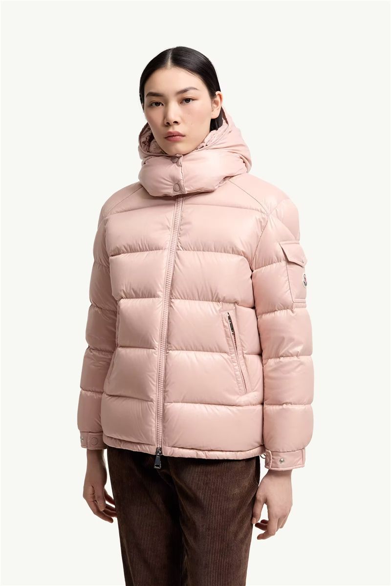 Maire hooded short down jacket-MONCLER-Verso