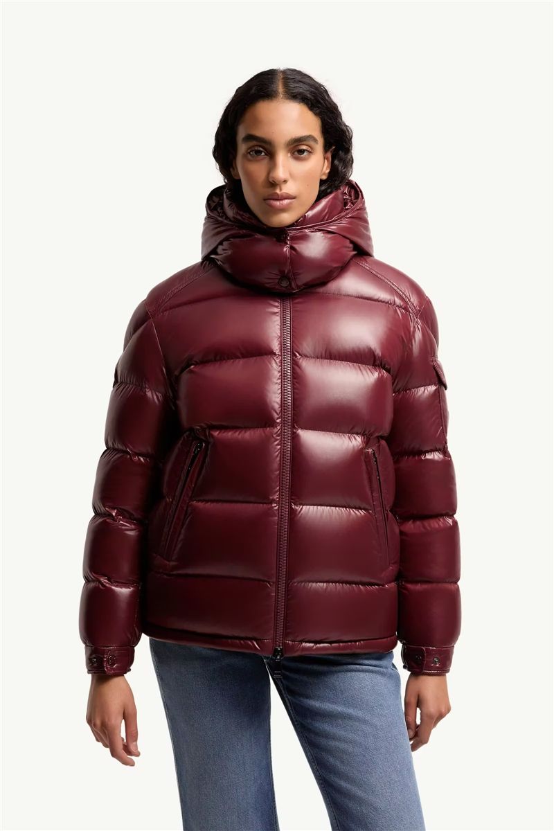 Maire hooded short down jacket-MONCLER-Verso