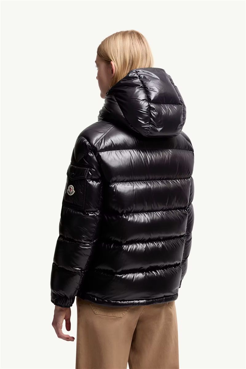 Maire hooded short down jacket-MONCLER-Verso