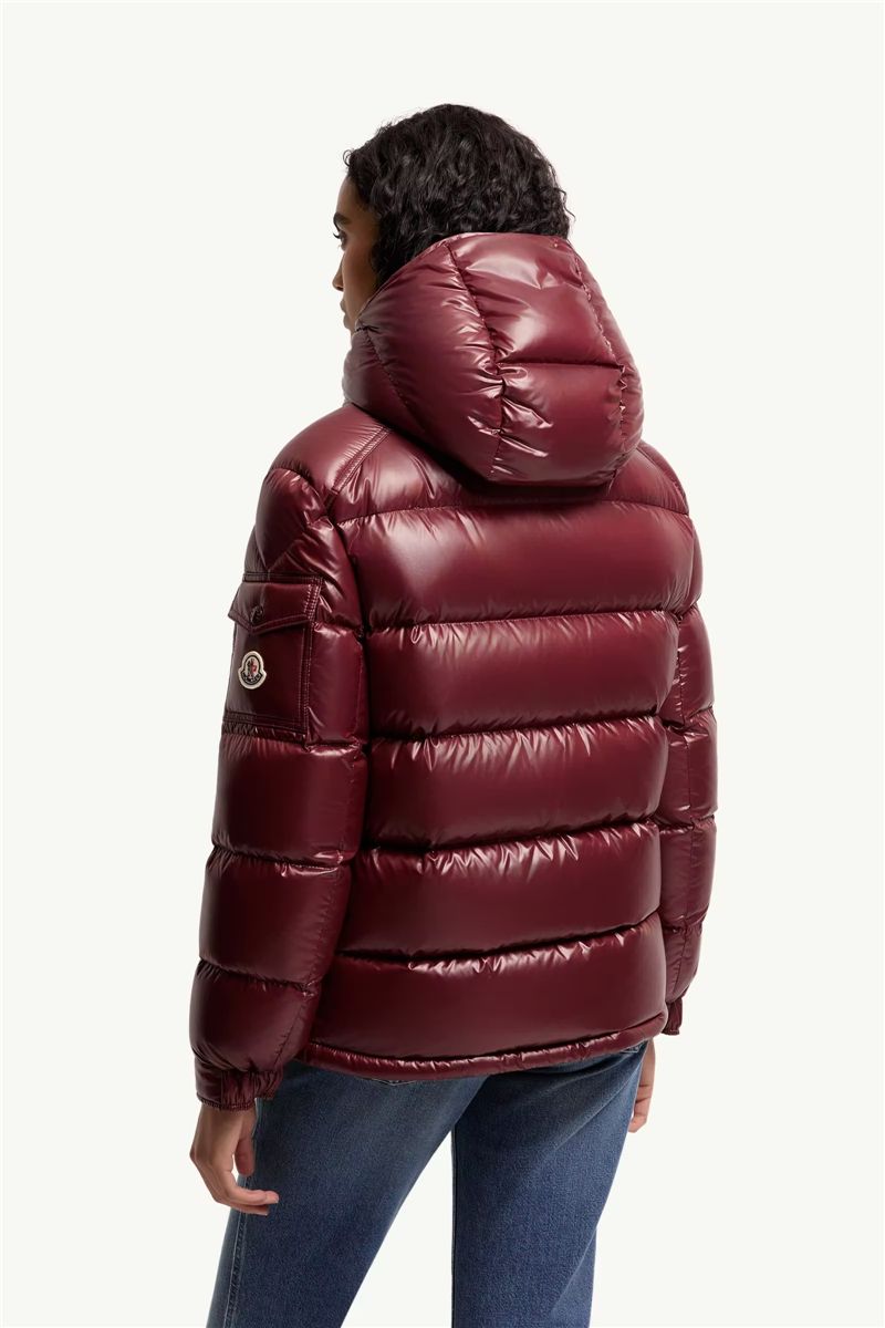 Maire hooded short down jacket-MONCLER-Verso