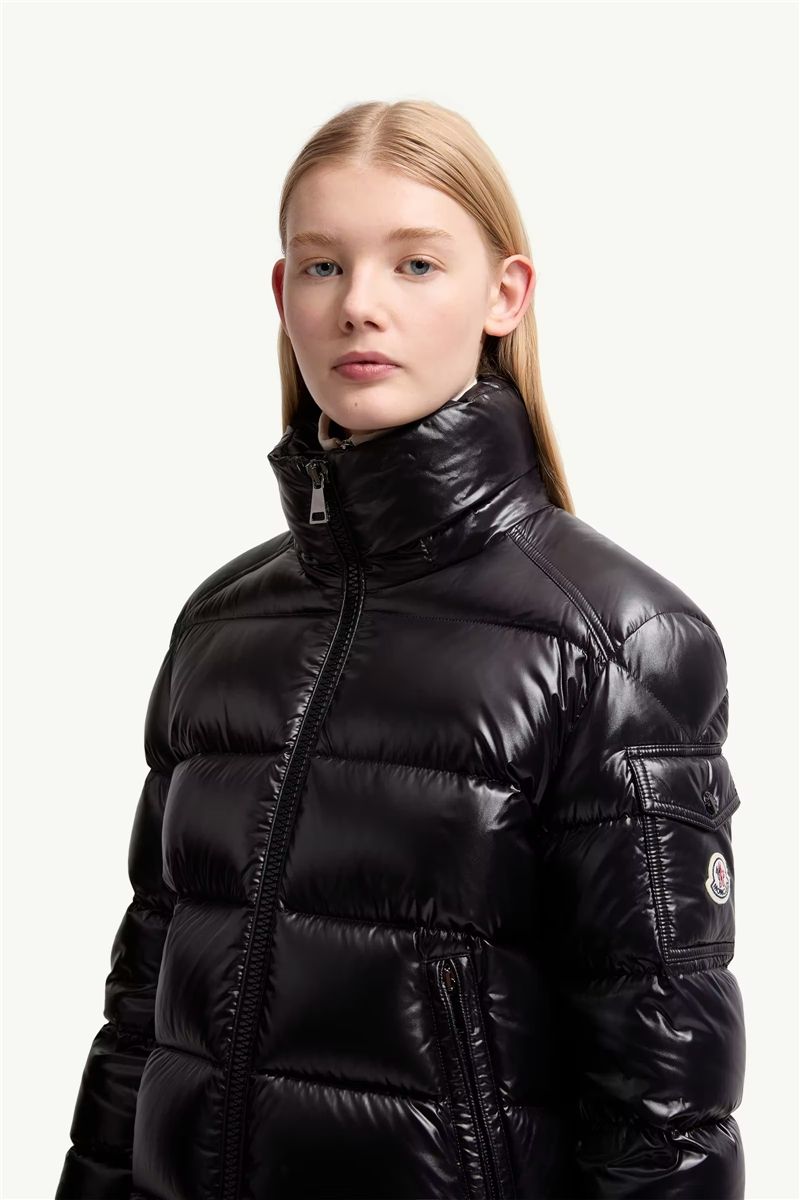Maire hooded short down jacket-MONCLER-Verso