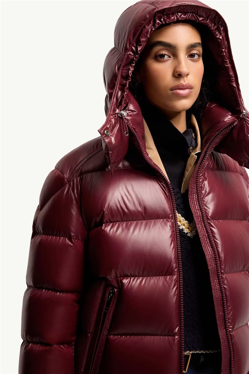 Maire hooded short down jacket-MONCLER-Verso