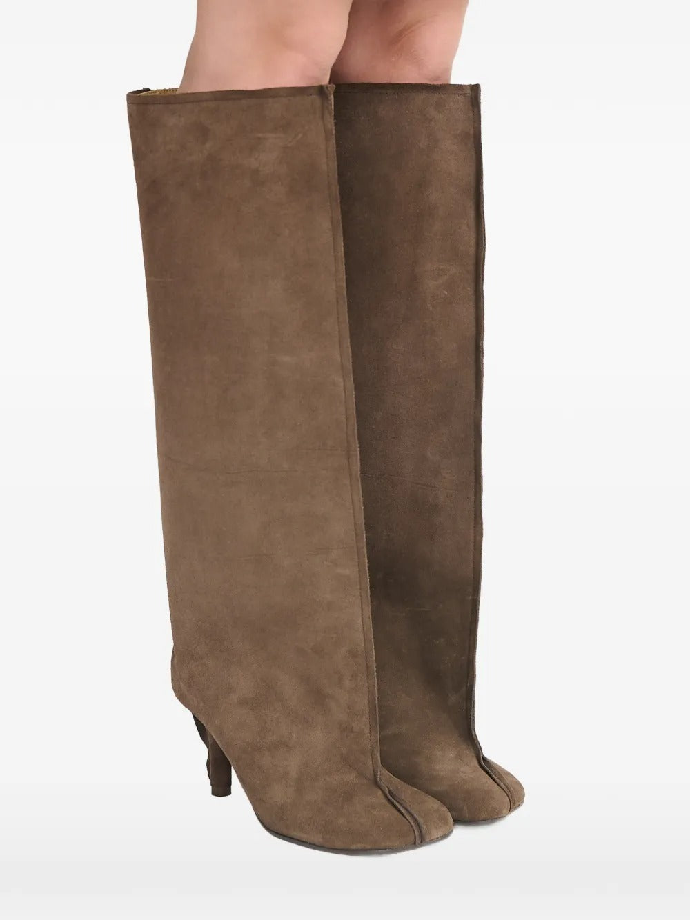 Maison margiela anatomic suede boots-MM6-Verso