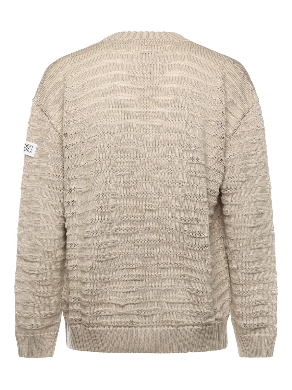 Maison margiela button knitted sweater-MM6-Verso