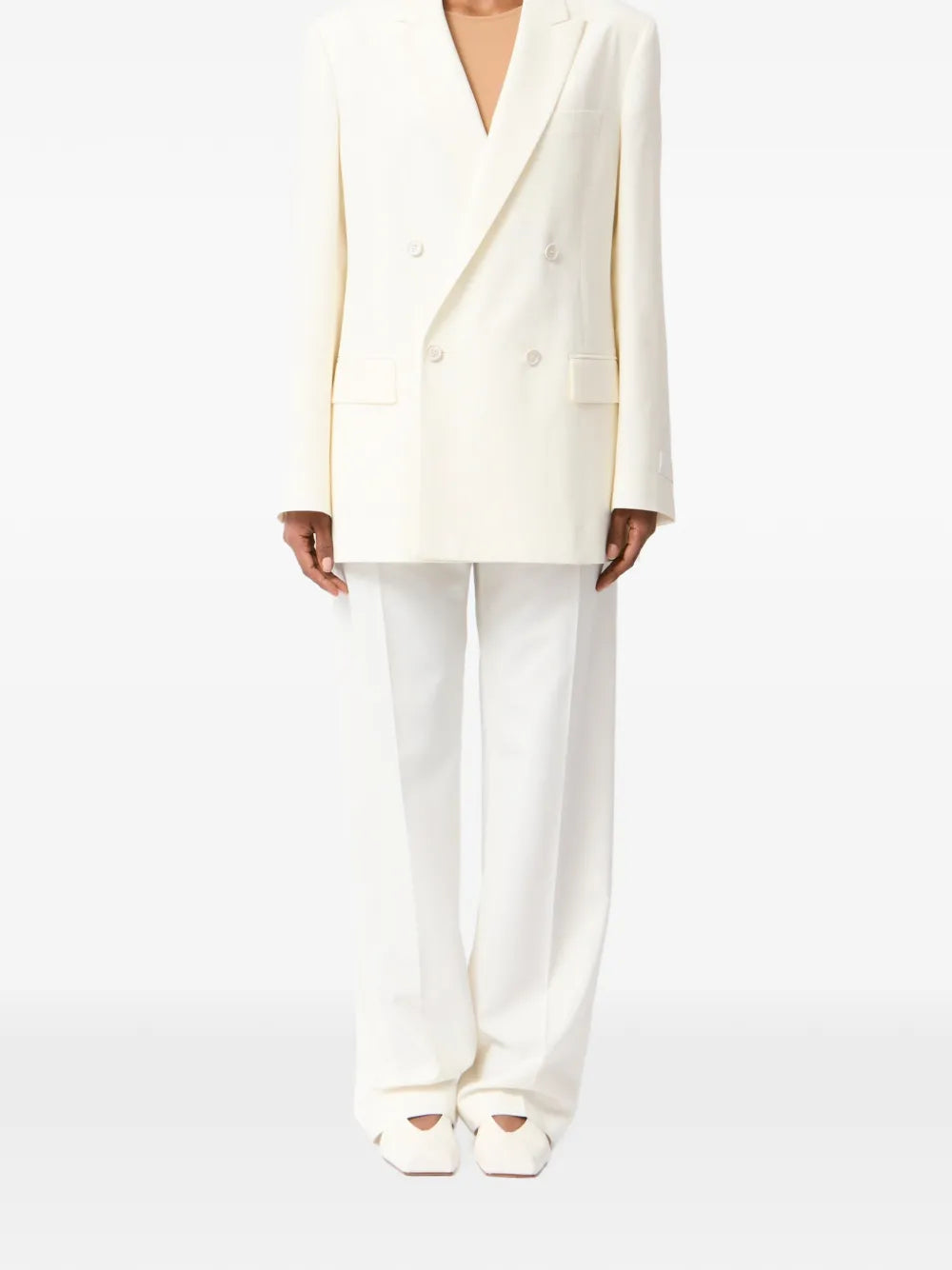 Maison margiela double-breasted jacket-MM6-Verso