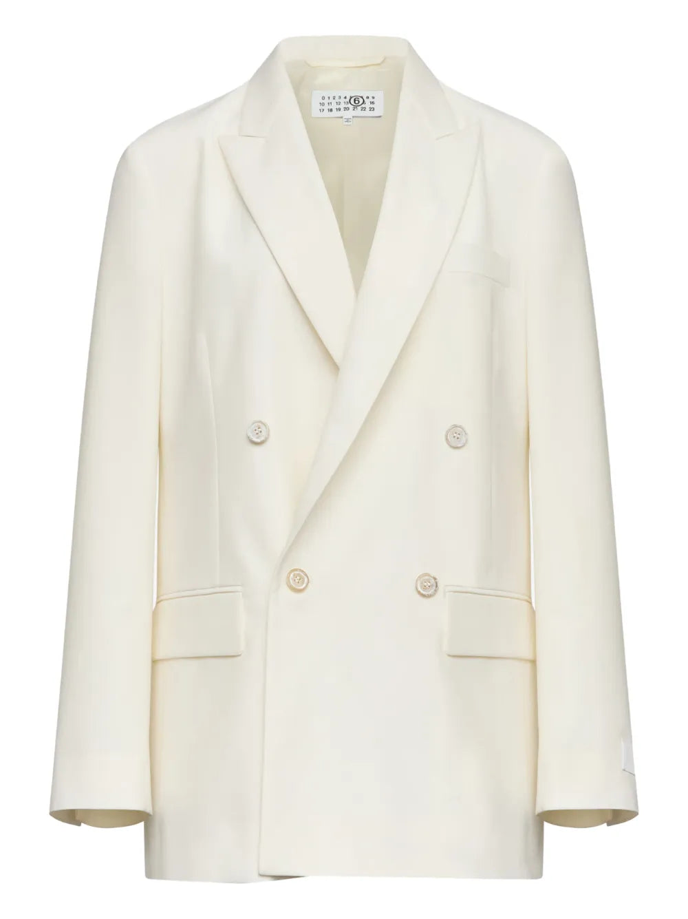 Maison margiela double-breasted jacket-MM6-Verso