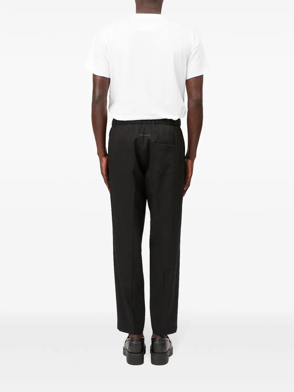 Maison margiela drawstring cropped trousers-MM6-Verso