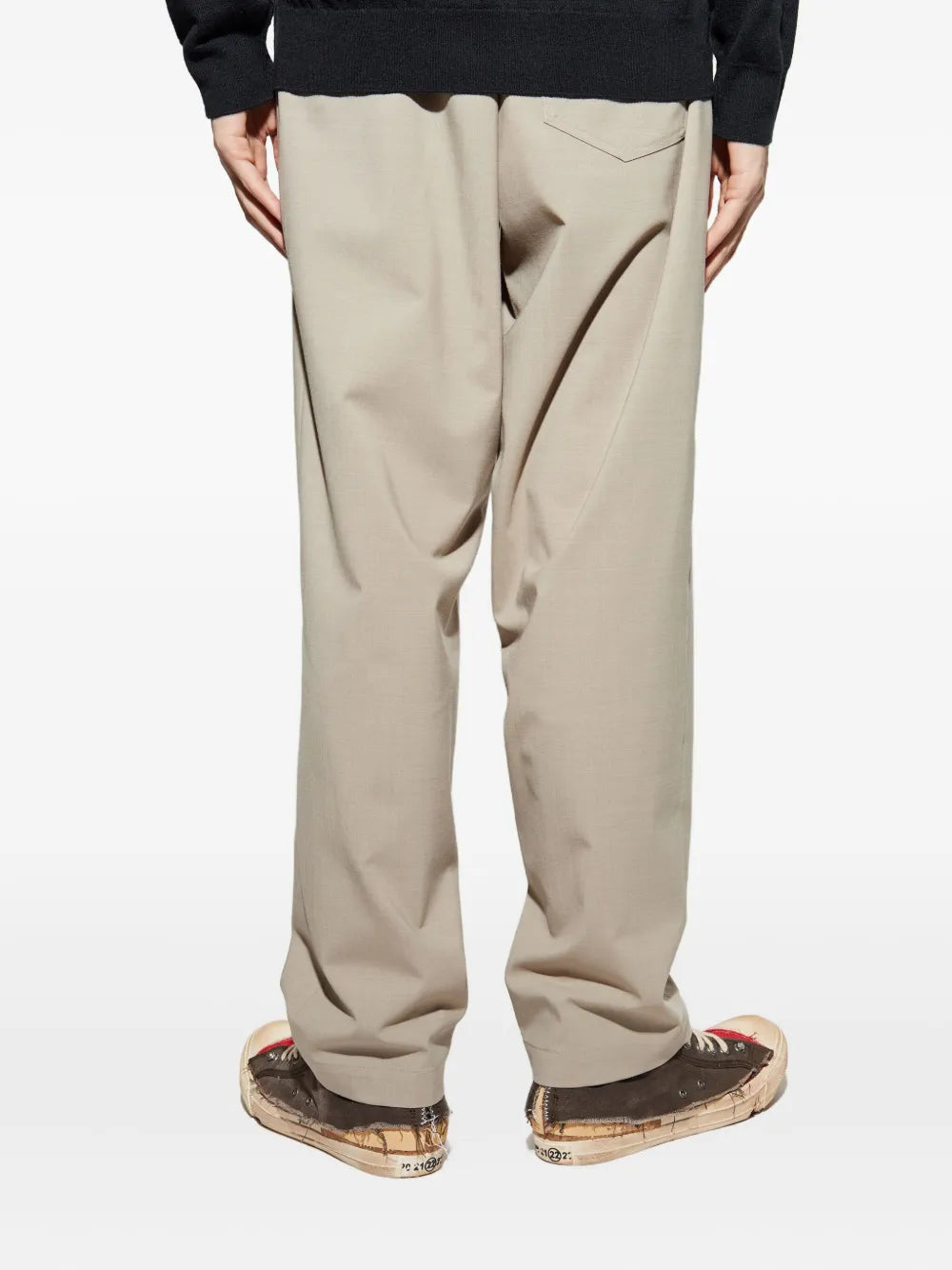 Maison margiela drawstring-waist trousers-MM6-Verso