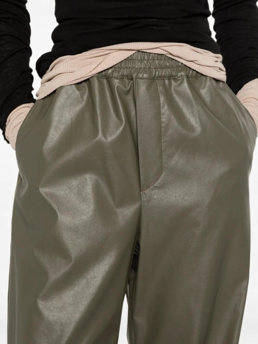 Maison margiela elasticated-waist trousers-MM6-Verso