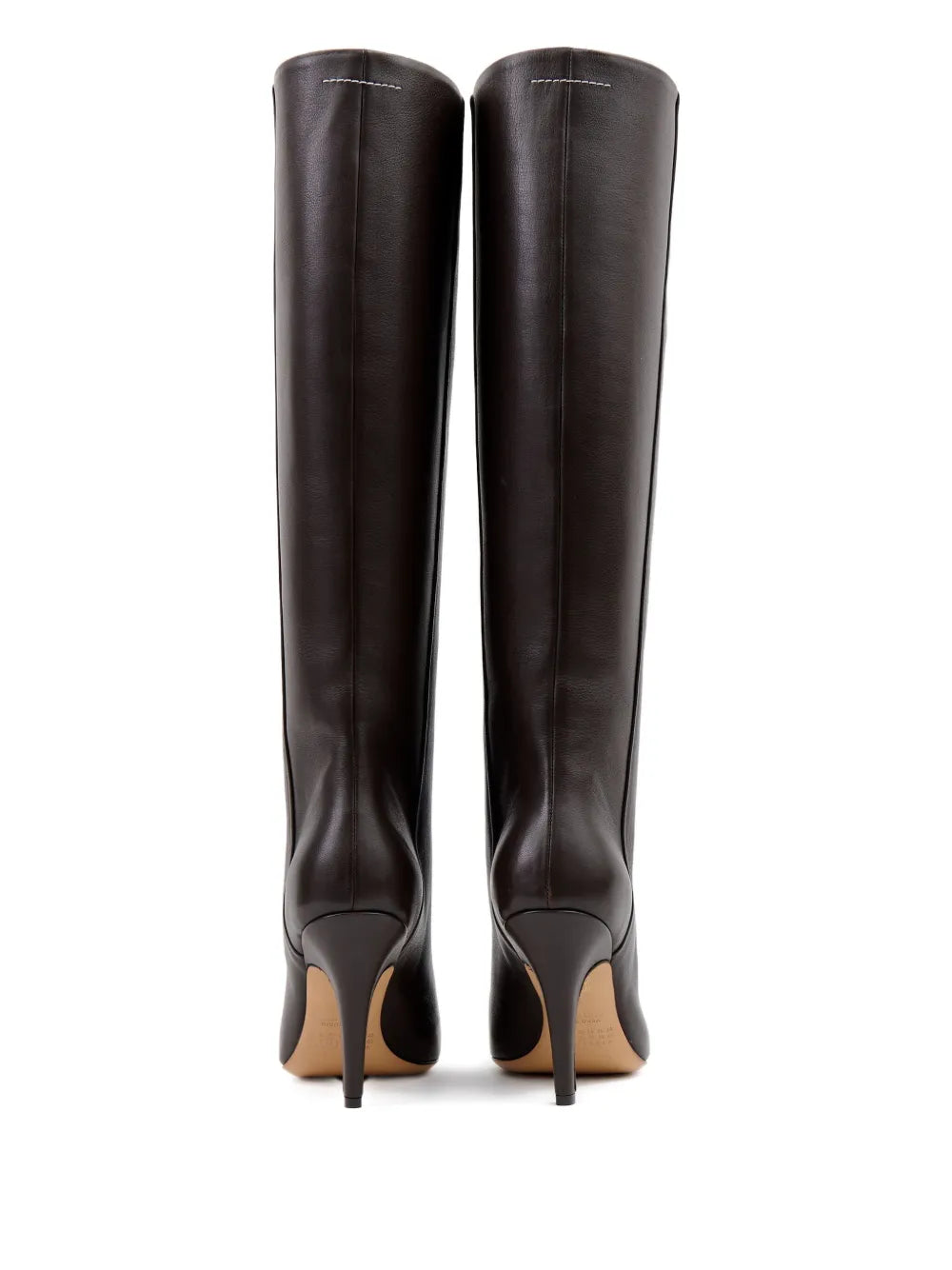 Maison margiela knee-high heeled boots-MM6-Verso