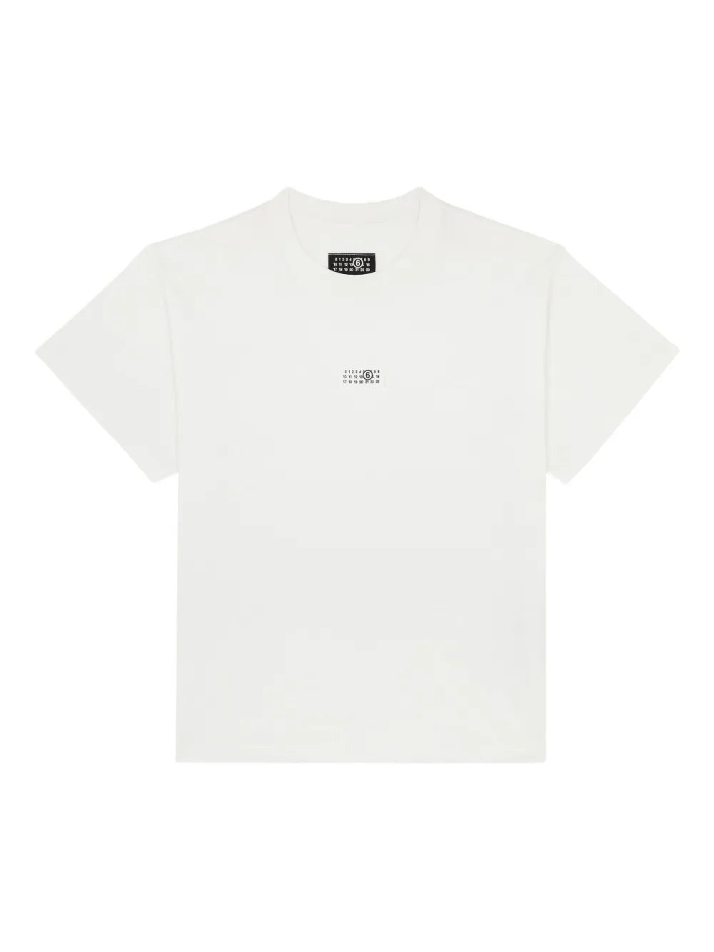 Maison margiela round-neck graphic logo t-shirt-MM6-Verso