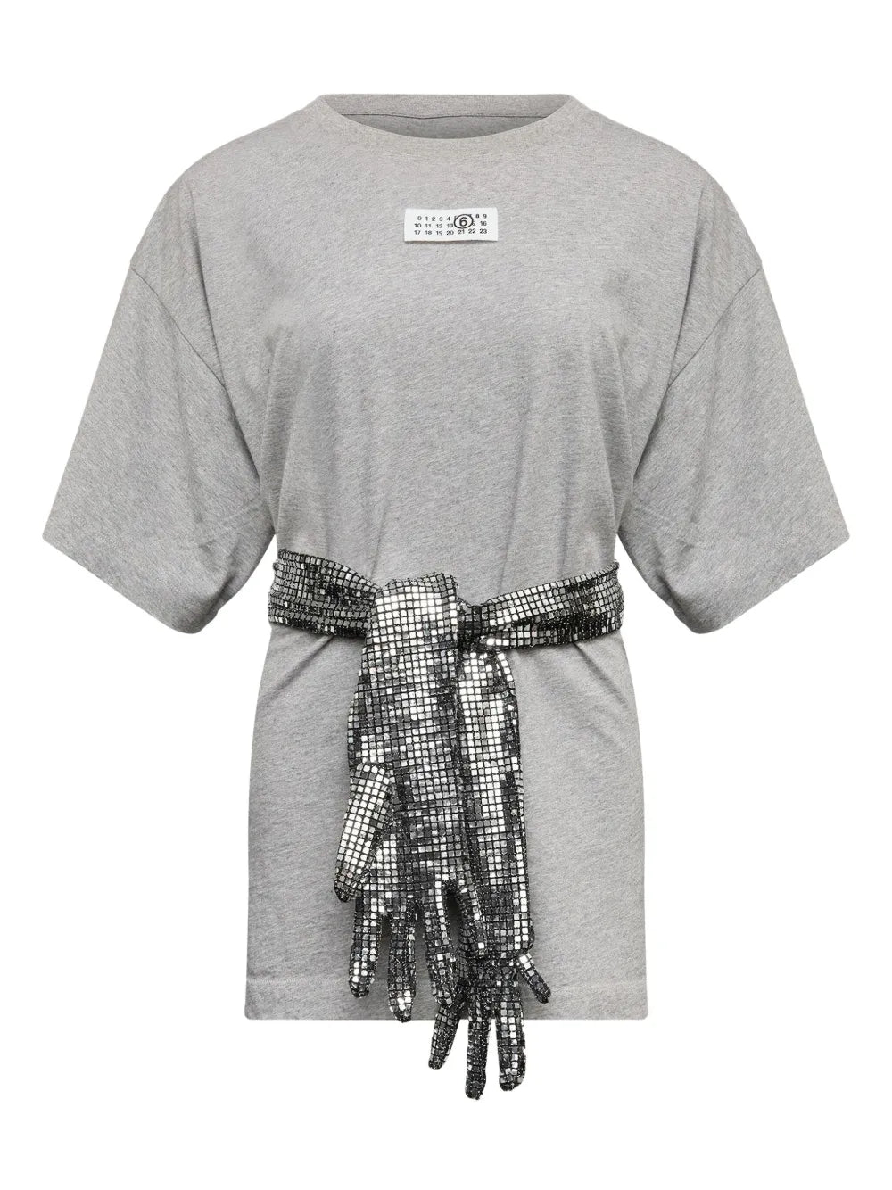 Maison margiela roundneck label t-shirt-MM6-Verso