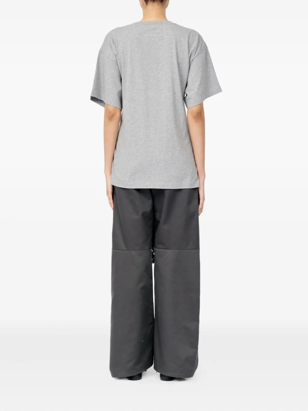 Maison margiela roundneck label t-shirt-MM6-Verso