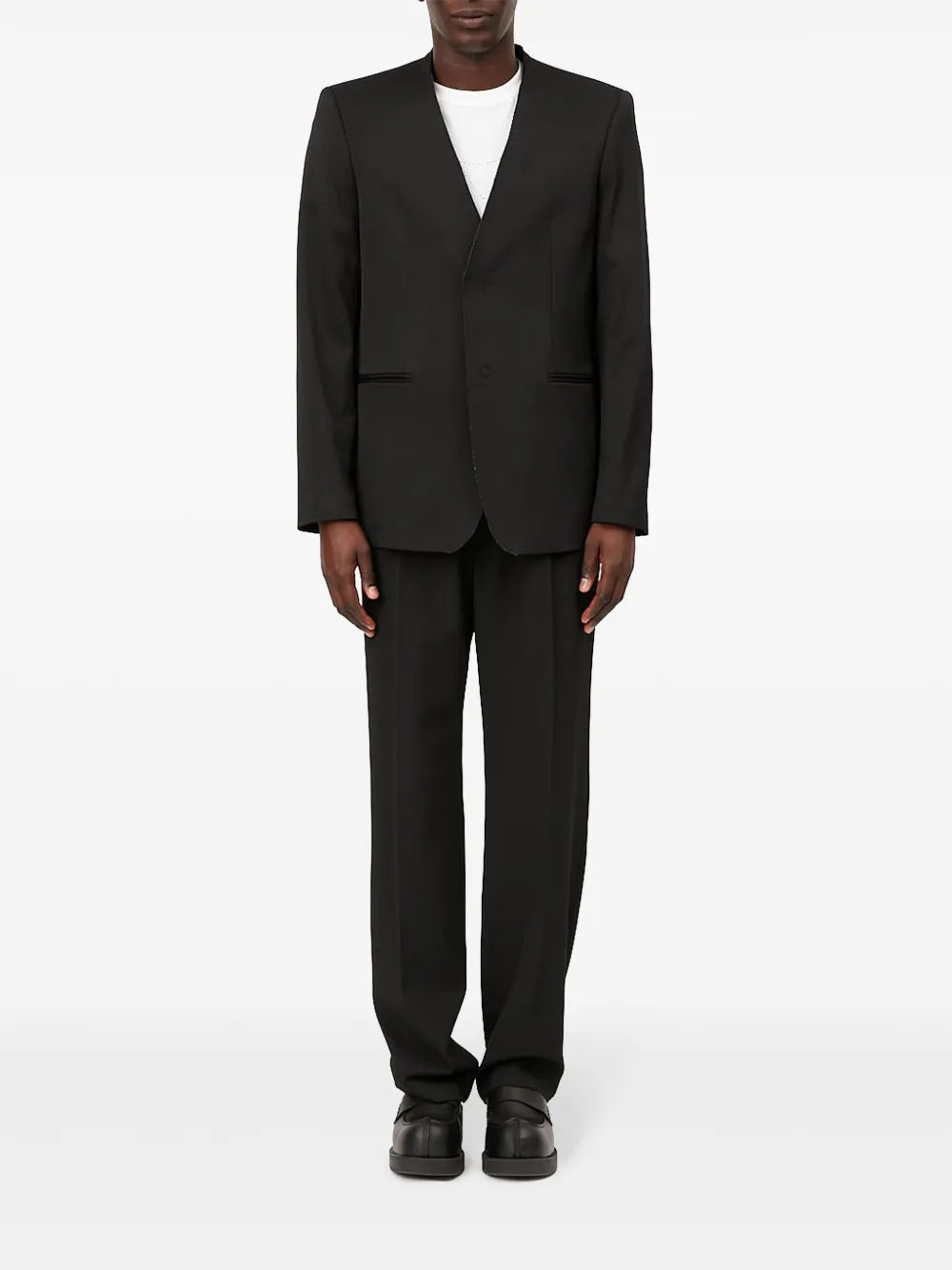 Maison margiela single-breasted twill blazer-MM6-Verso