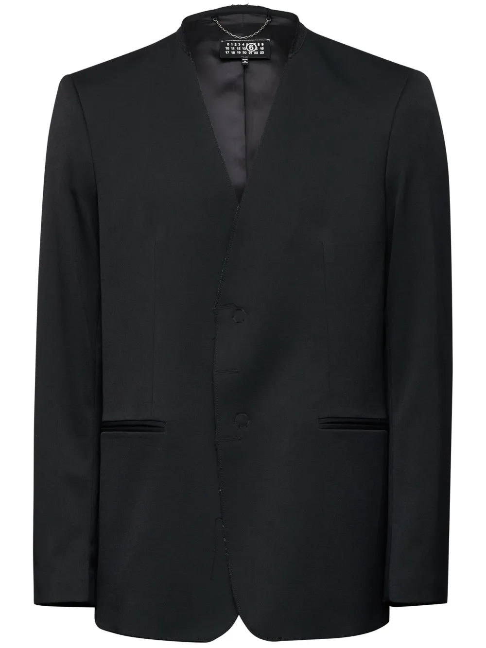 Maison margiela single-breasted twill blazer-MM6-Verso