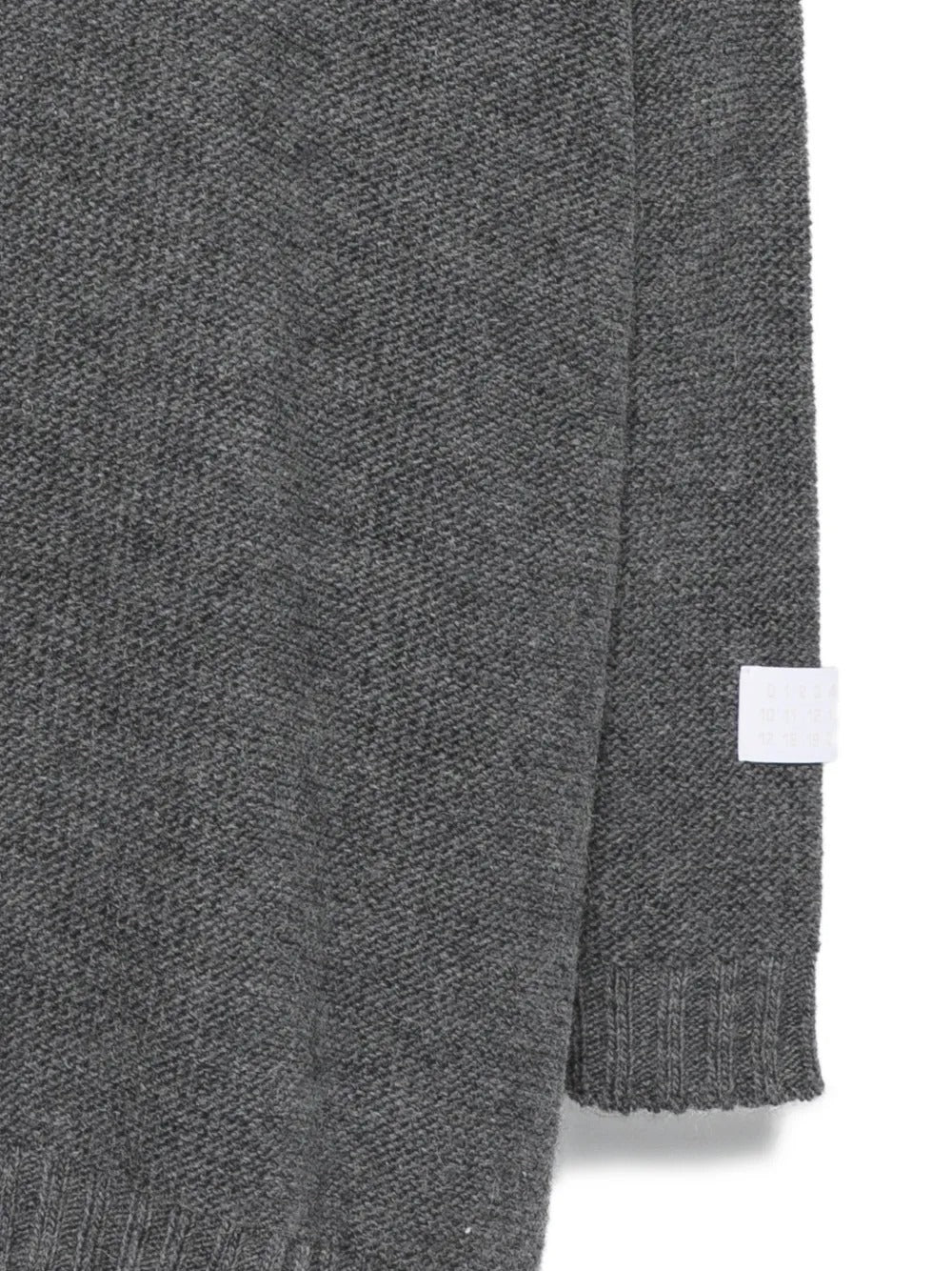 Maison margiela v-neck drop-shoulder sweater-MM6-Verso