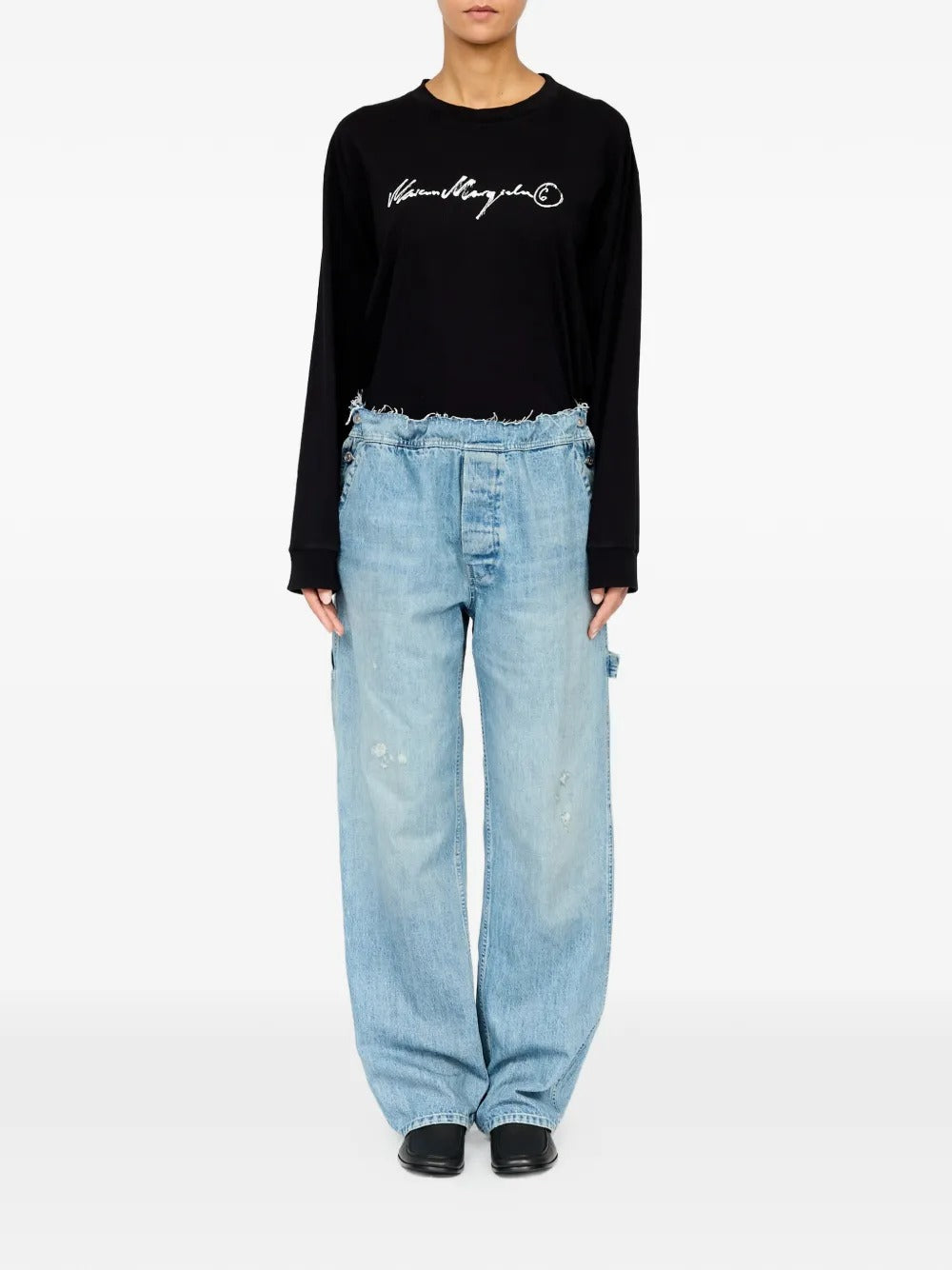 Maison margiela wide-leg jeans-MM6-Verso