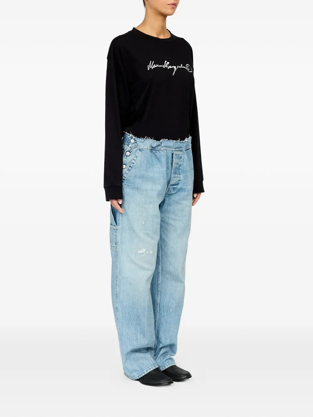 Maison margiela wide-leg jeans-MM6-Verso