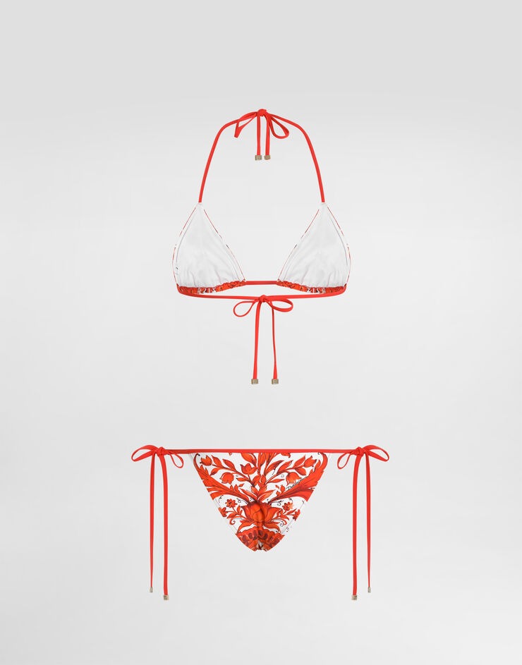 Majolica-print bikini-DOLCE&GABBANA-Verso