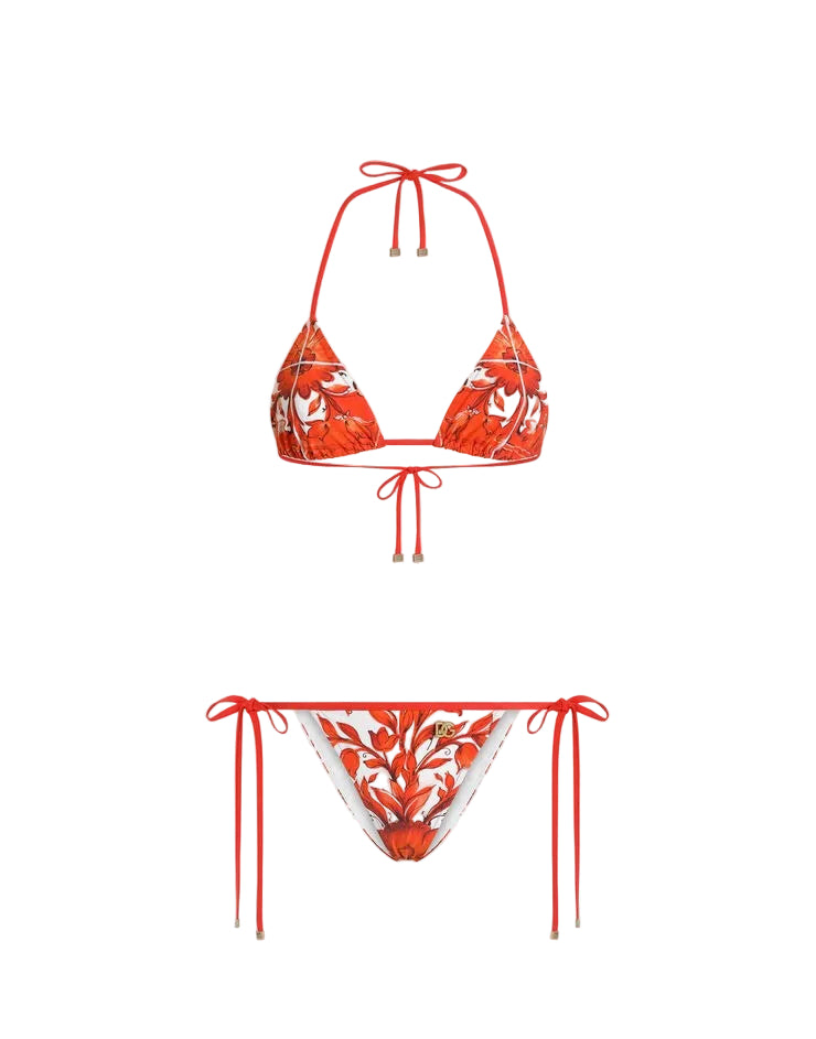 Majolica-print bikini-DOLCE&GABBANA-Verso
