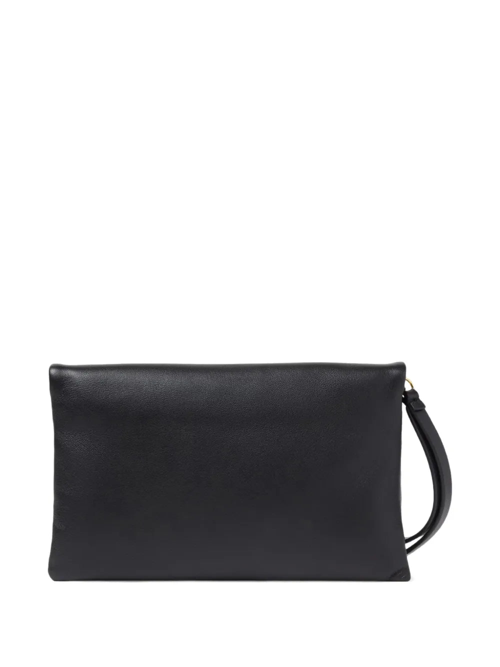 バッグ FENDI black leather clutch bag Mamma Baguette Leather Clutch Bag