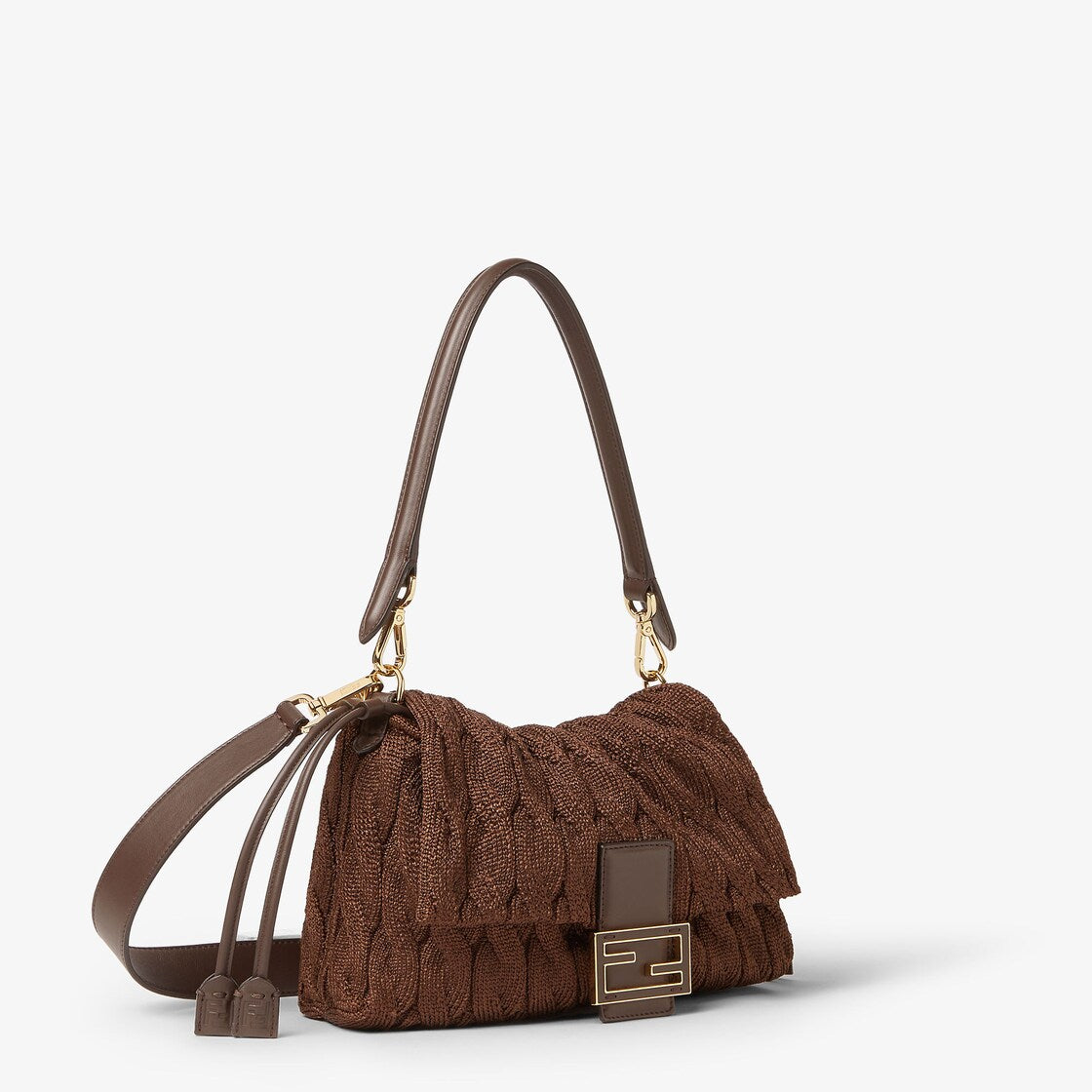 Mamma baguette medium-FENDI-Verso