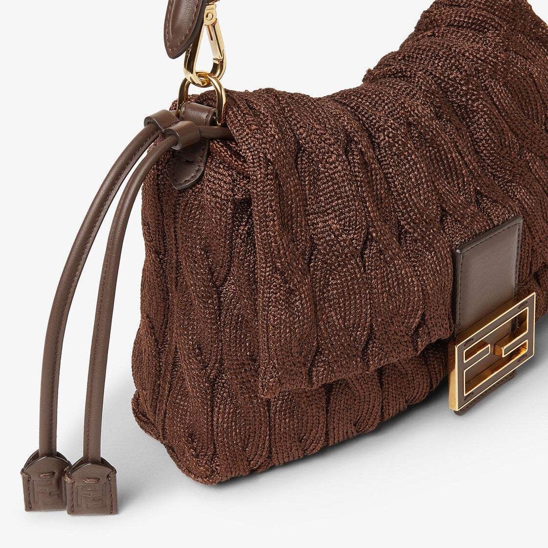 Mamma baguette medium-FENDI-Verso