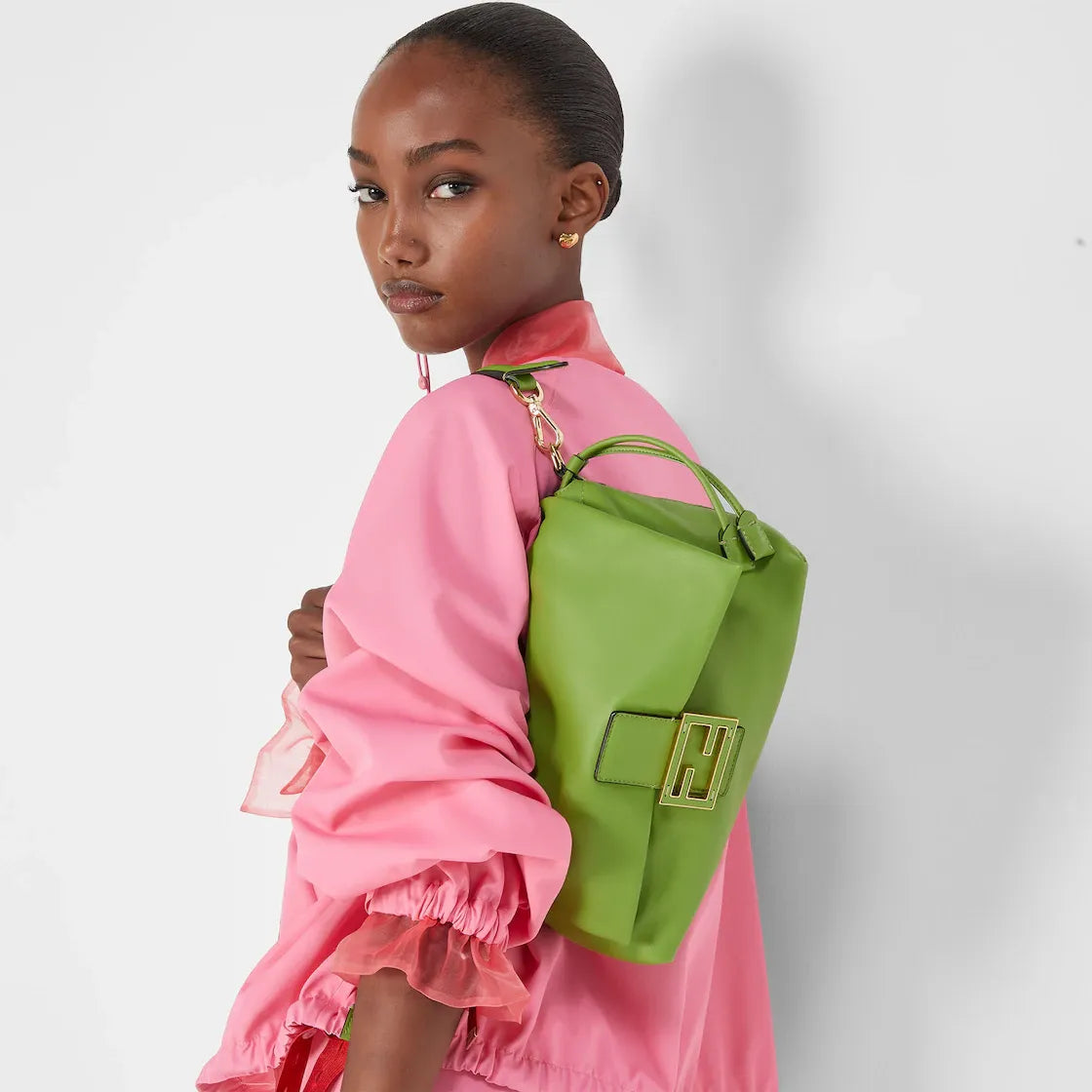 Mamma baguette medium-FENDI-Verso