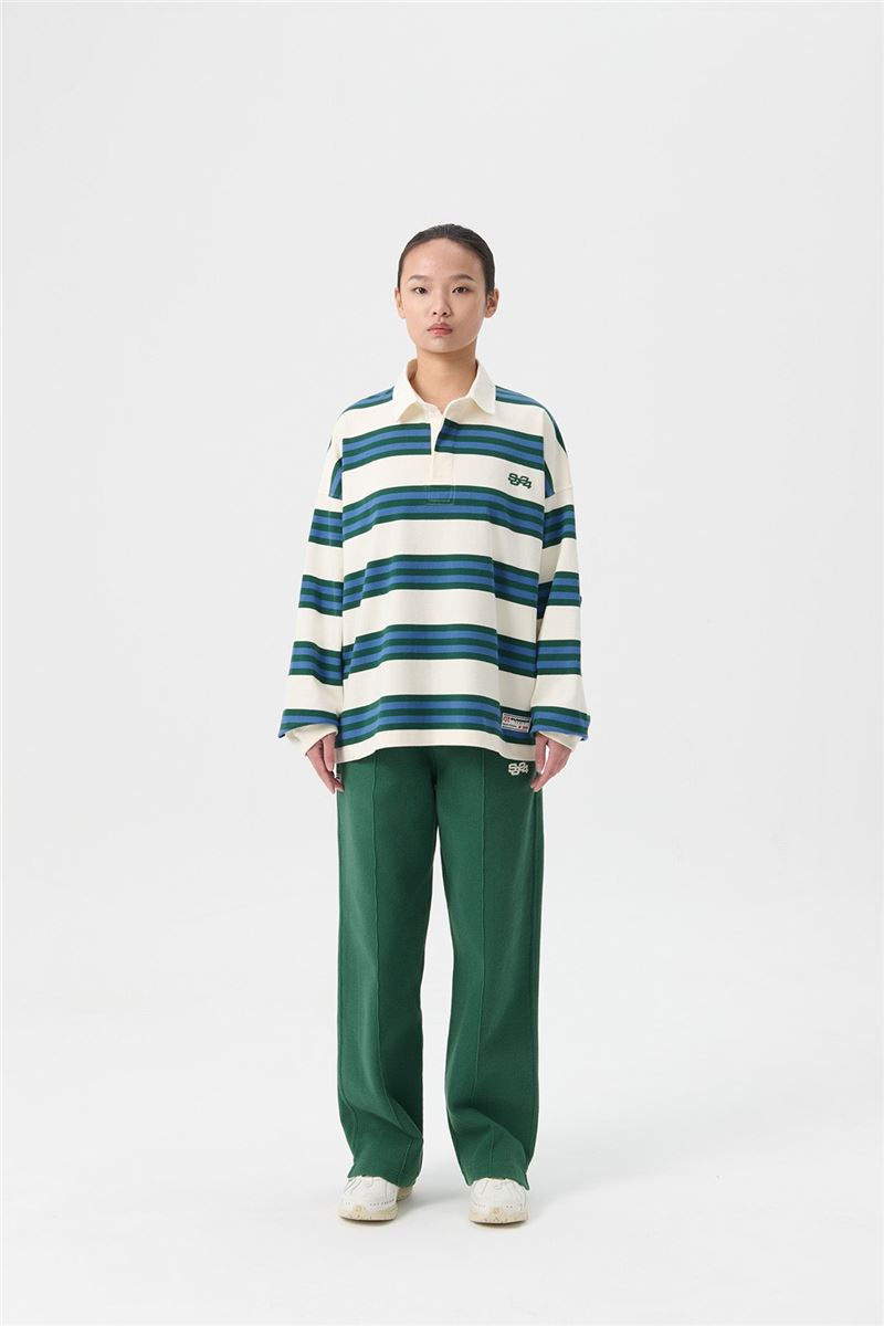 marine stripe ls rugby polo-SUMMER GAMES-Verso