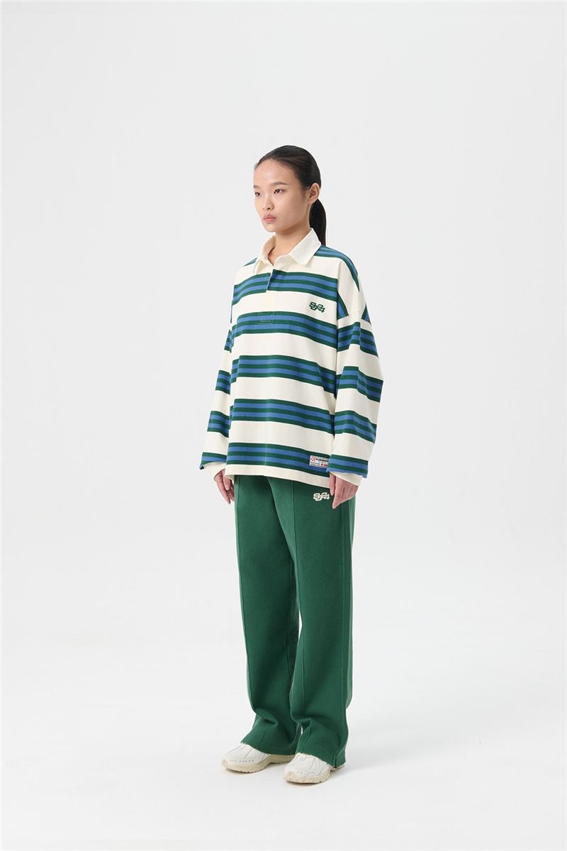 marine stripe ls rugby polo-SUMMER GAMES-Verso