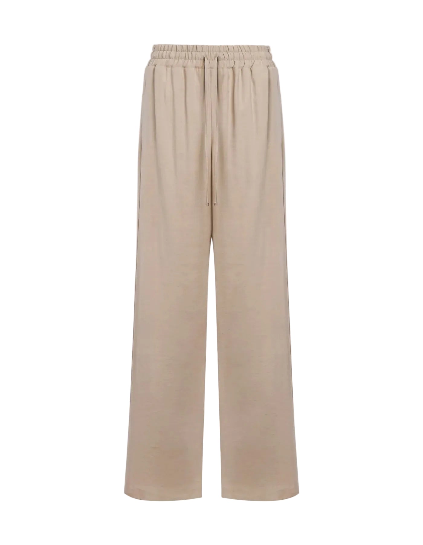 Marisol joggers in viscose gabardine-DONDUP-305398-26-Verso