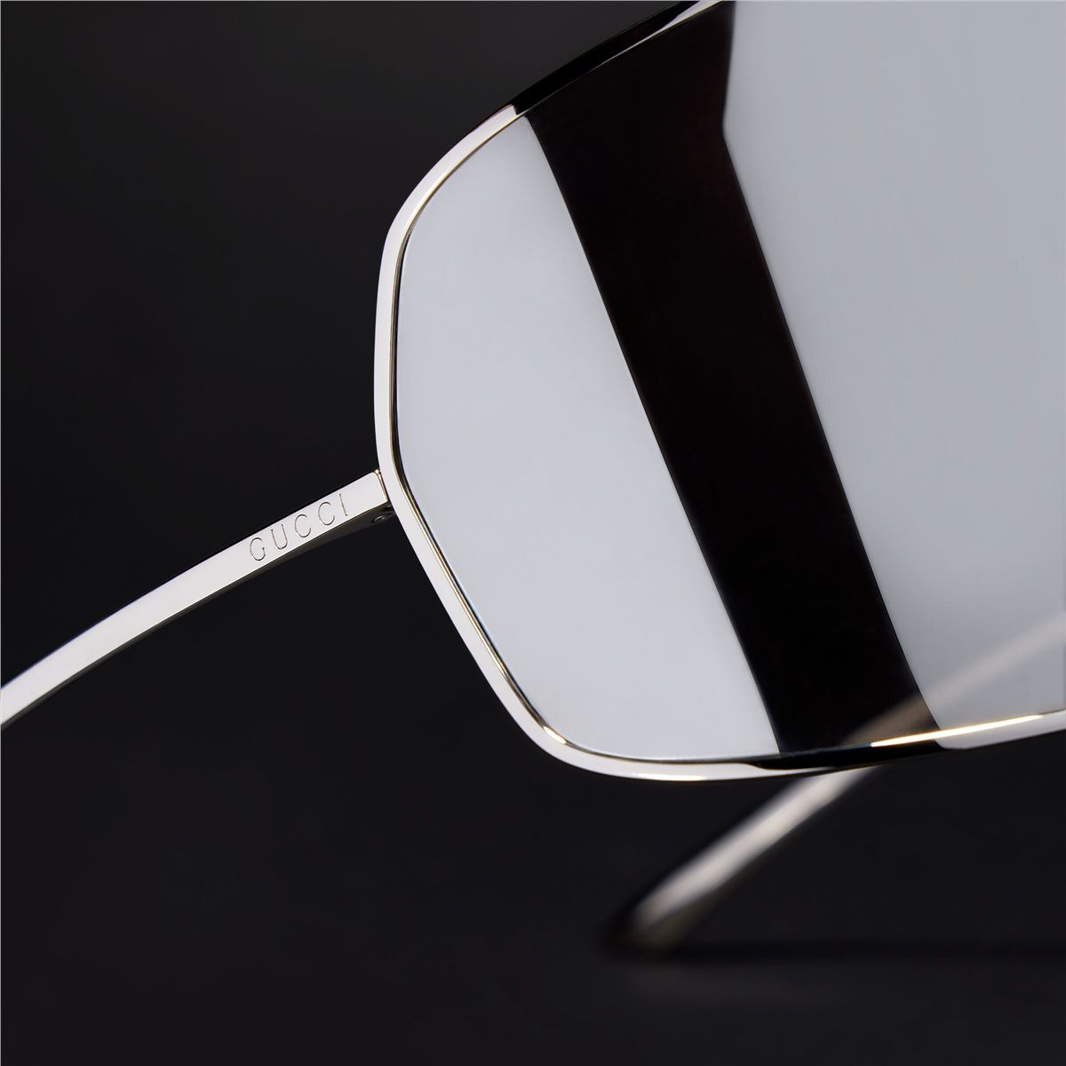 Mask frame sunglasses-GUCCI-Verso