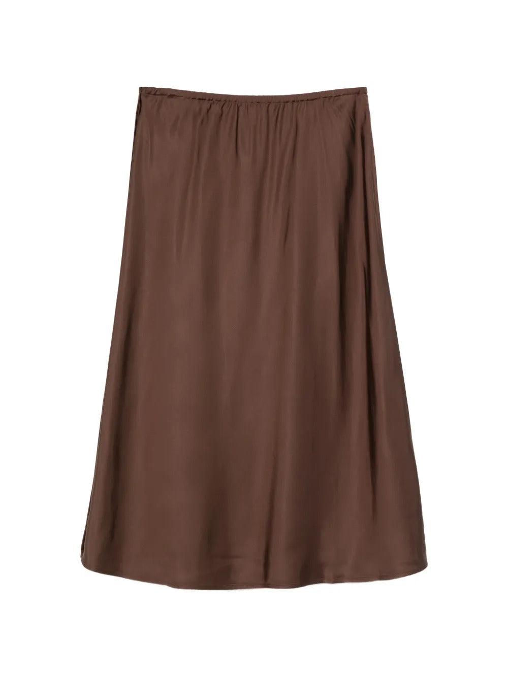 Matte Satin Slip Skirt-VINCE-Verso