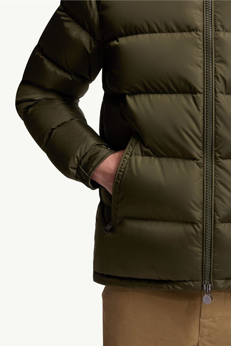 maya matte short down jacket-MONCLER-Verso