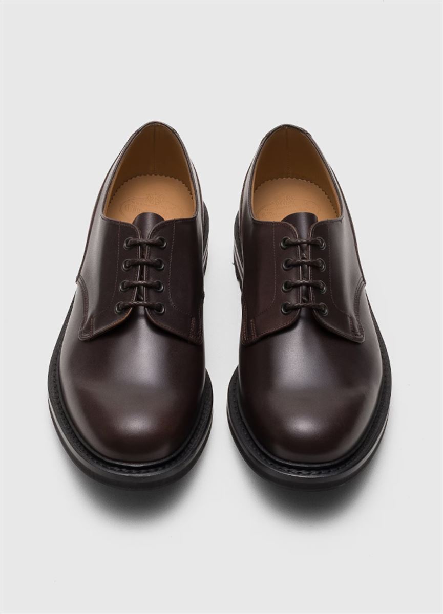Mc neil - fumé brushed leather derby-CHURCH-Verso
