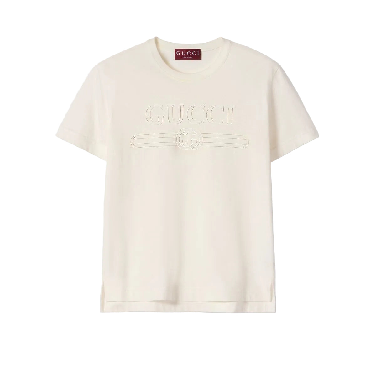 Medium cotton jersey t-shirt-GUCCI-Verso