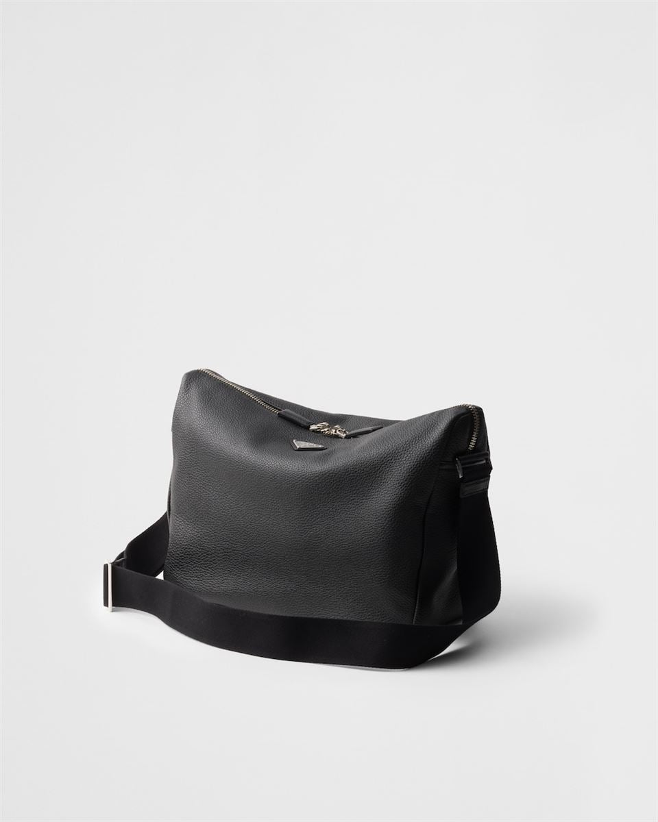 MEDIUM LEATHER SHOULDER BAG -  PRADA -  Verso