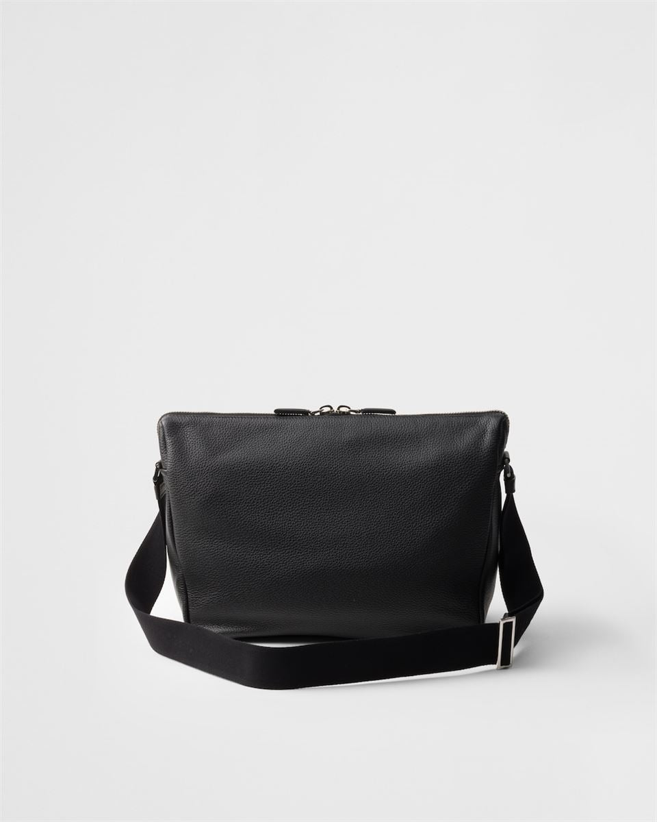 MEDIUM LEATHER SHOULDER BAG -  PRADA -  Verso