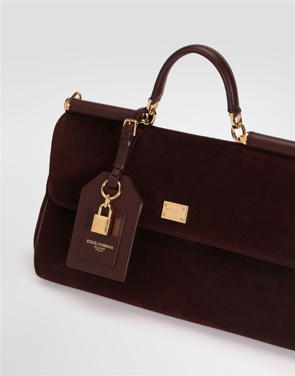 Medium my sicily handbag in split calfskin-DOLCE&GABBANA-Verso