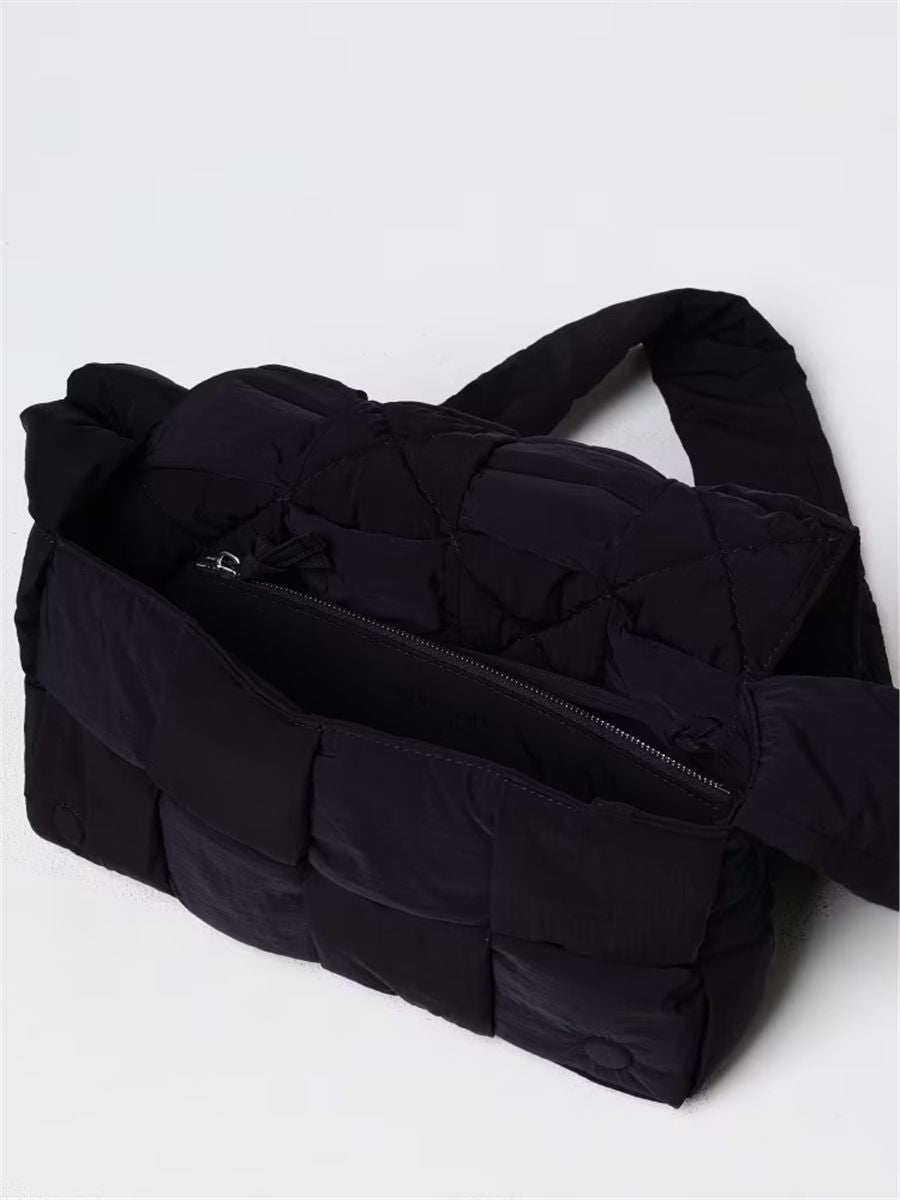 Medium padded tech cassette messenger bag-BOTTEGA VENETA-Verso