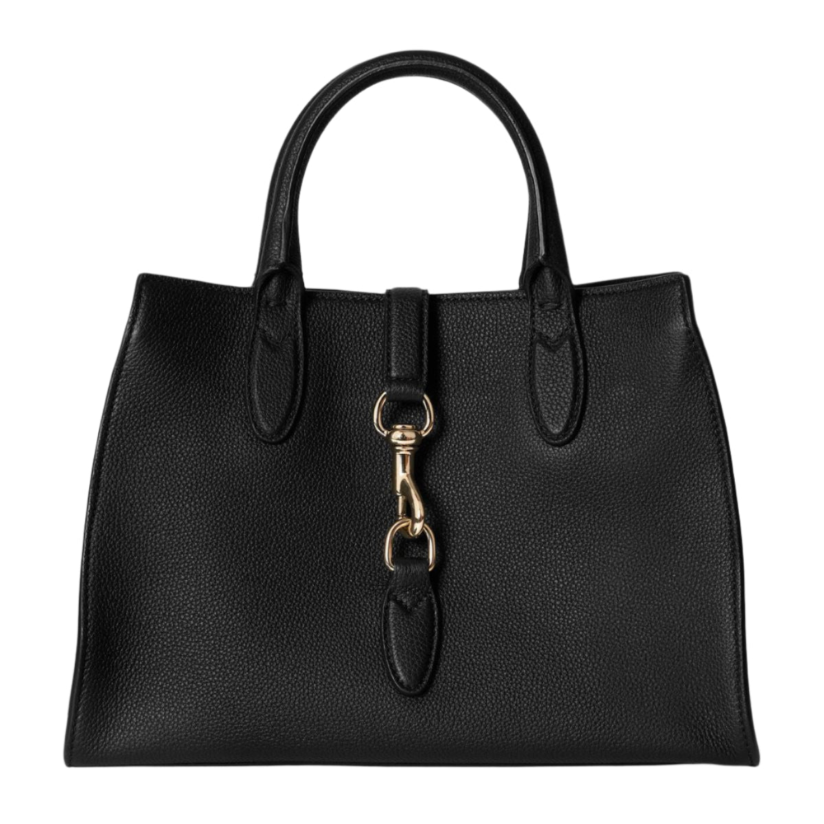 MEDIUM TOTE BAG WITH HOOK CLOSURE - GUCCI - Verso