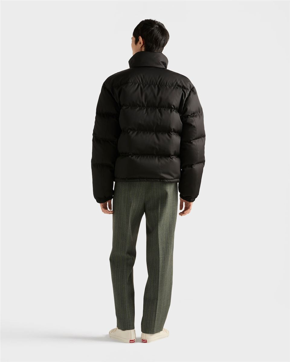 medium-weight re-nylon down jacket-PRADA-Verso