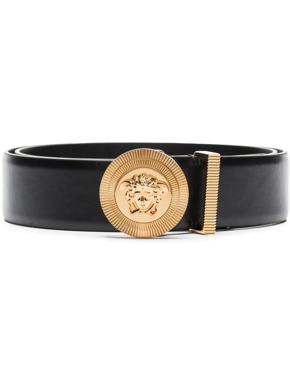 Medusa biggie leather belt-VERSACE-Verso