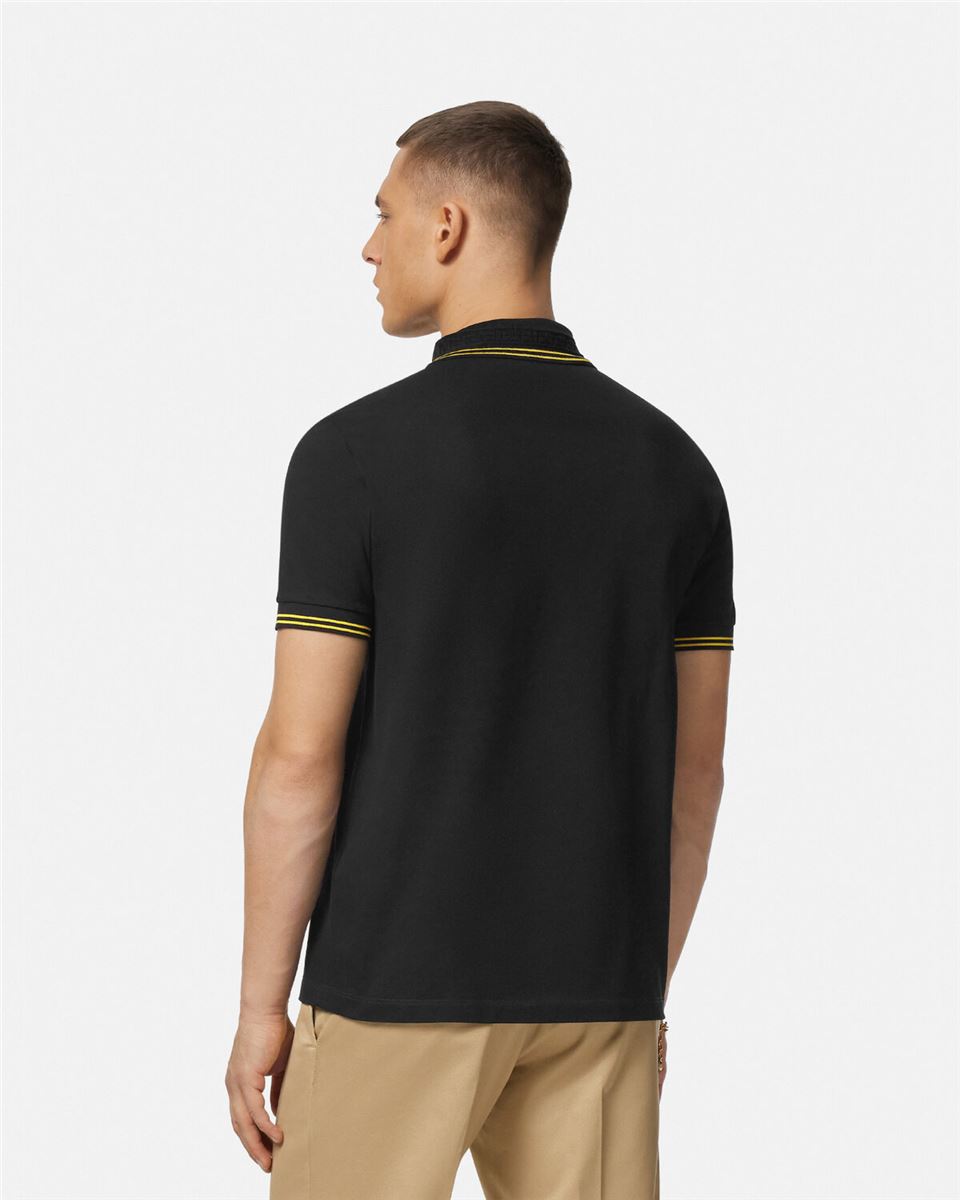 medusa polo shirt-VERSACE-Verso