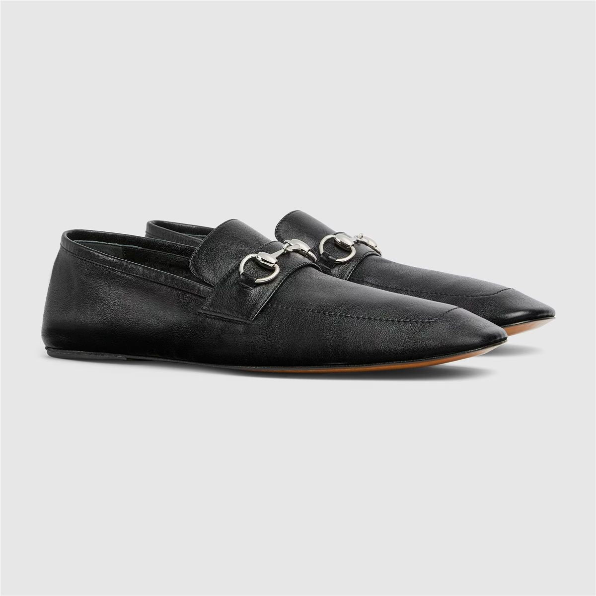 Men's loafer with horsebit-GUCCI-Verso