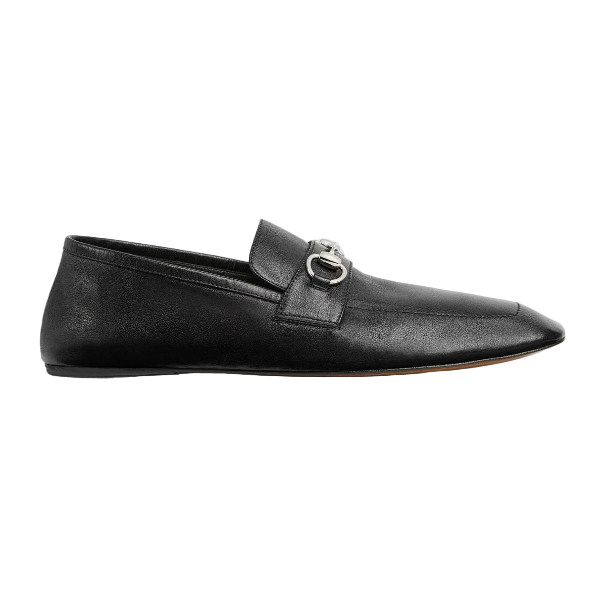Men's loafer with horsebit-GUCCI-307914-6-Verso